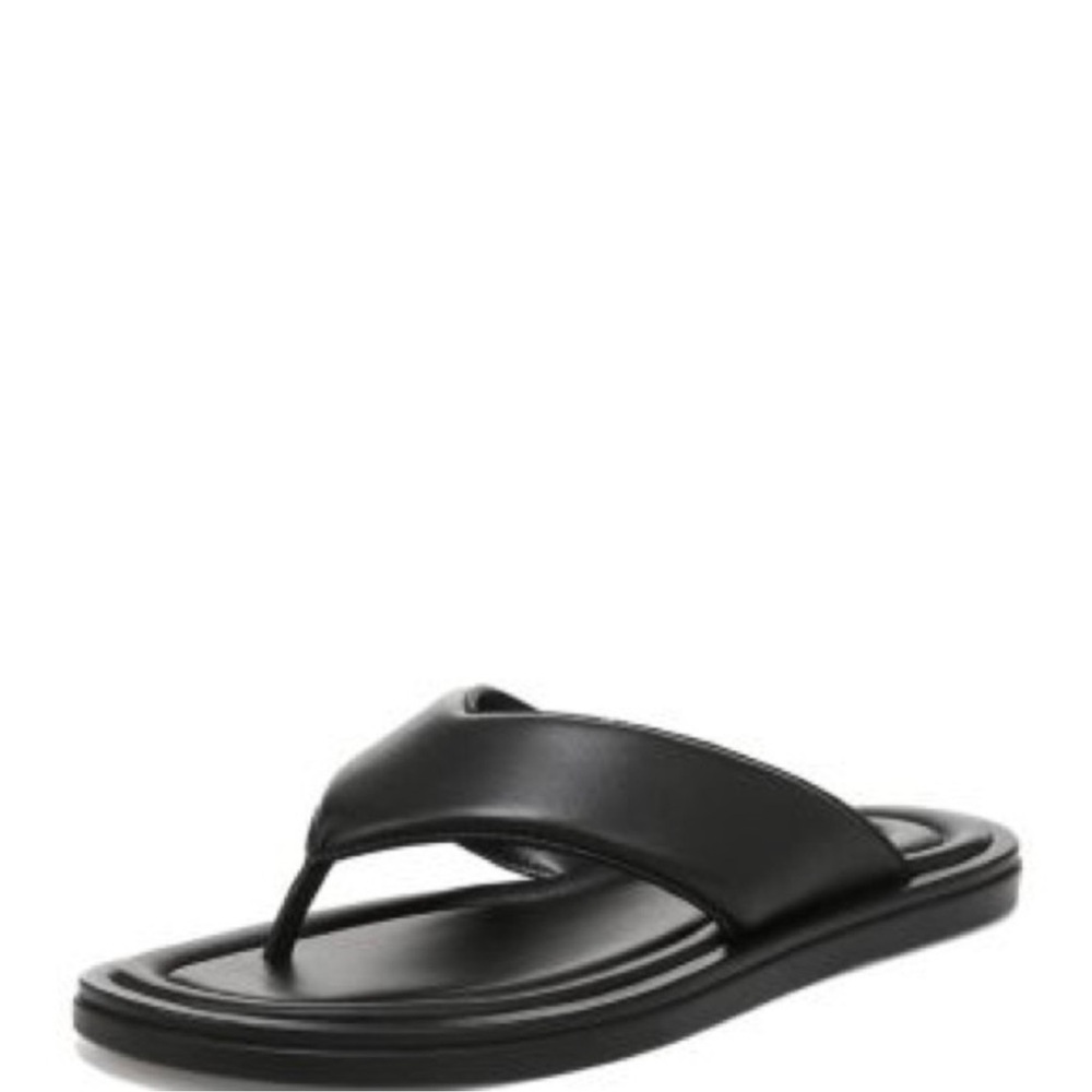 Vince Darcy Black Slide Sandals Sz 7.5